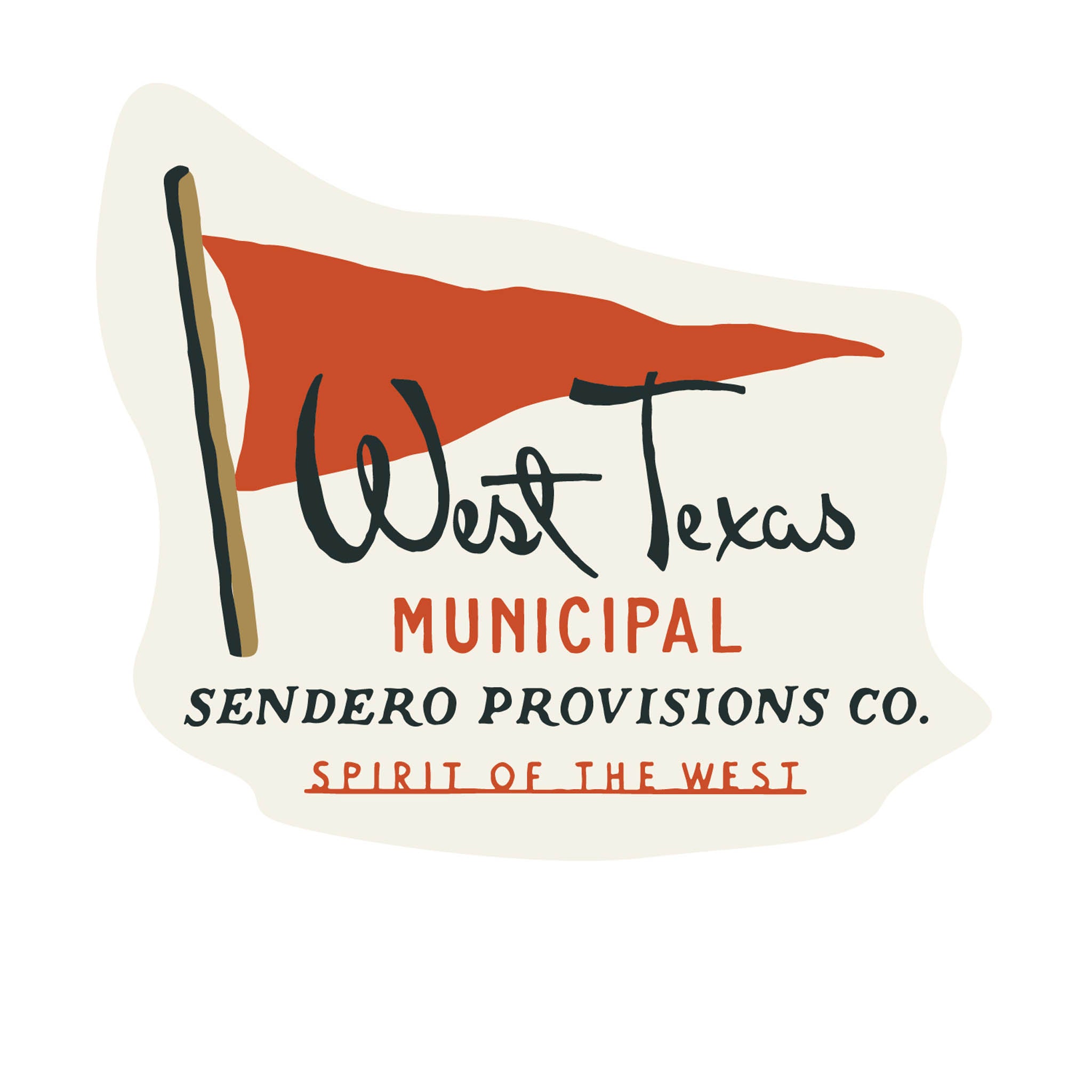 West Texas Municipal Golf Course Sticker